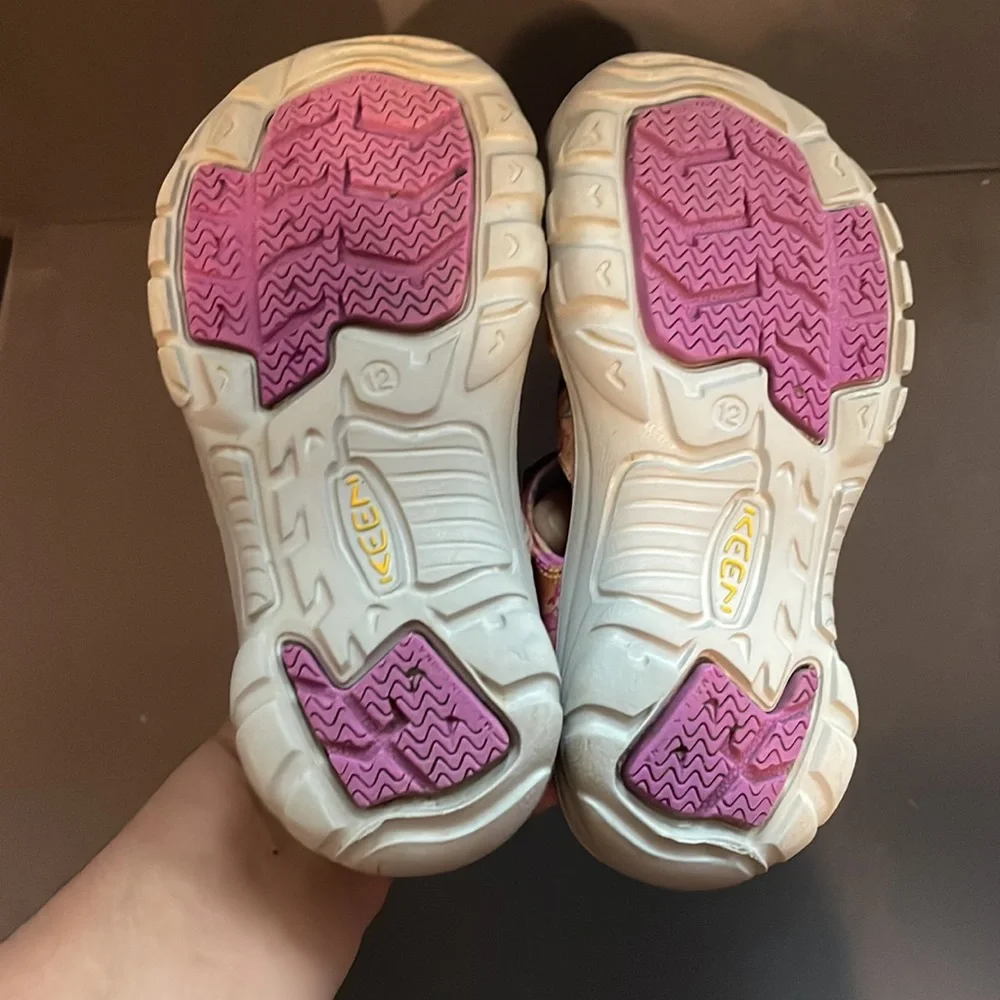 Keen Kids Floral Pink Purple Blue Sandals